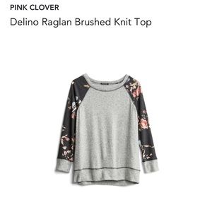 Pink Clover raglan women’s shirt